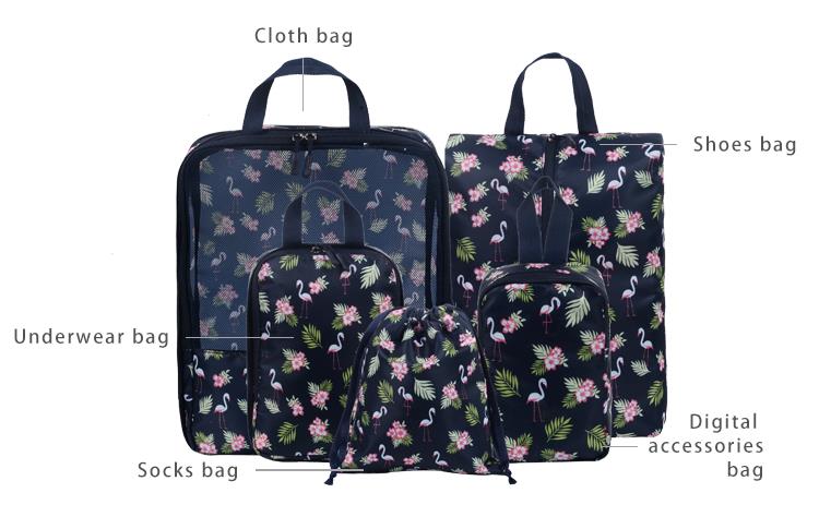 Best 5pcs Set Packing Cubes for Travel