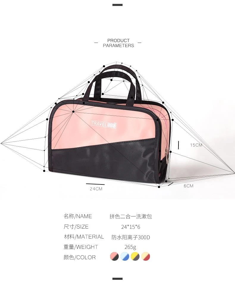 Transparent Cosmetic Makeup Bag