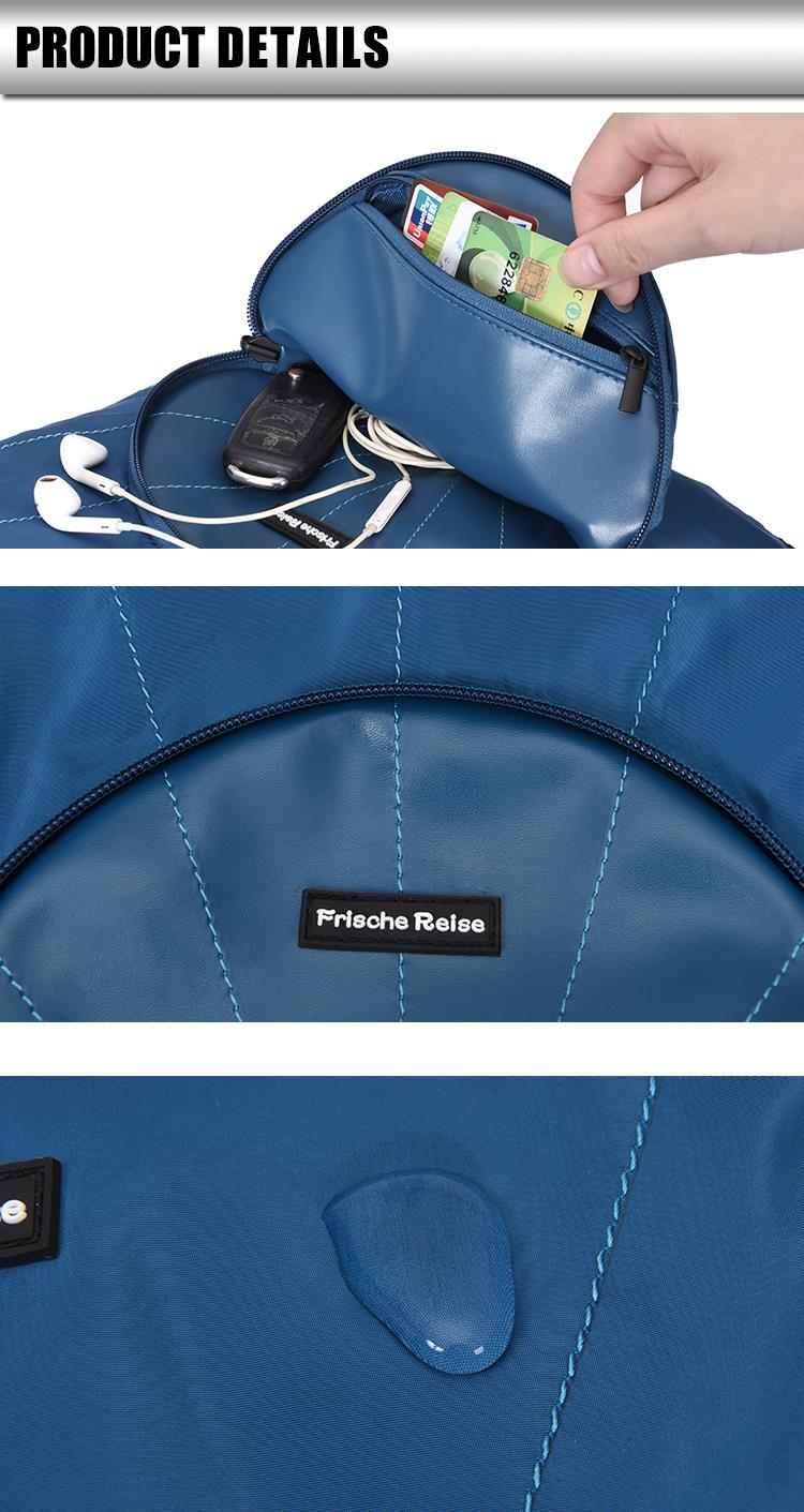 Shell Design Folding Backpack Bag