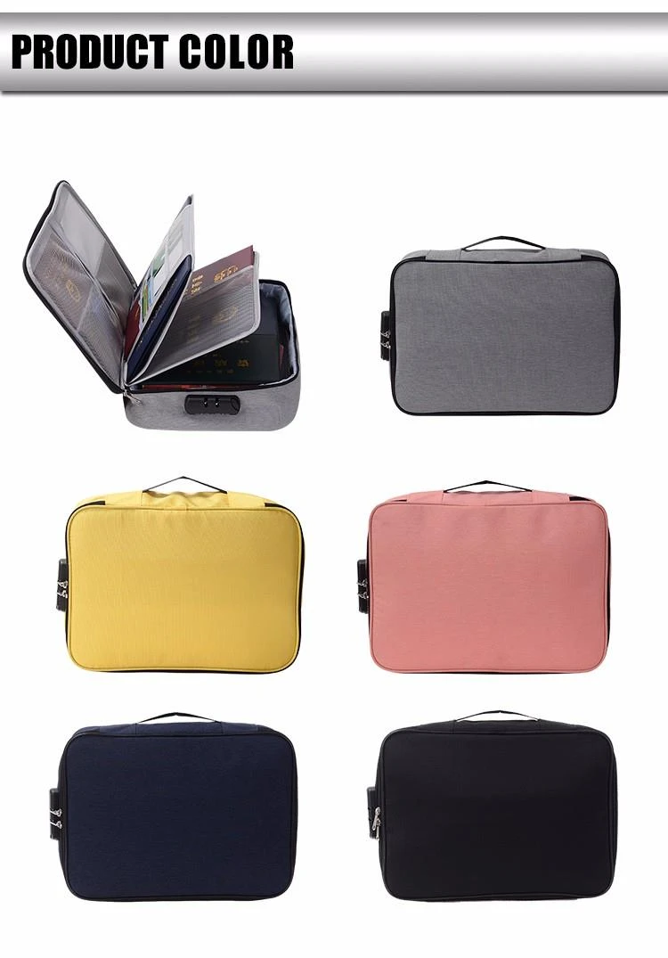 Multifunctional Document Bag With Lock Multifunctional Document Bag With Lock