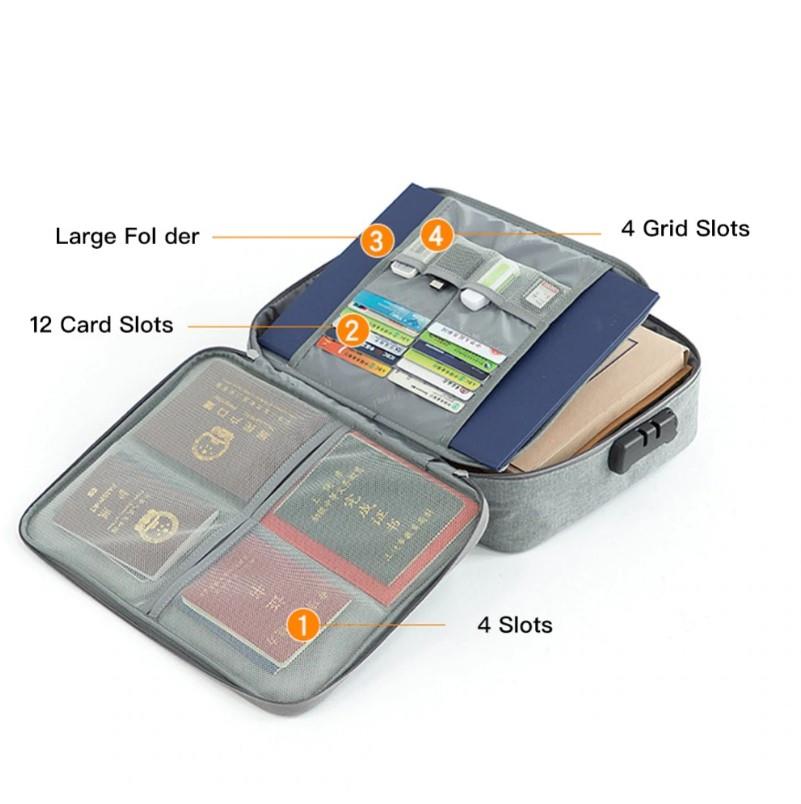 Multifunctional Document Bag With Lock Multifunctional Document Bag With Lock