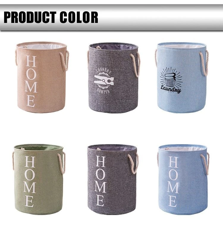 Home Collapsible Cylindrical Laundry Basket Home Collapsible Cylindrical Laundry Basket