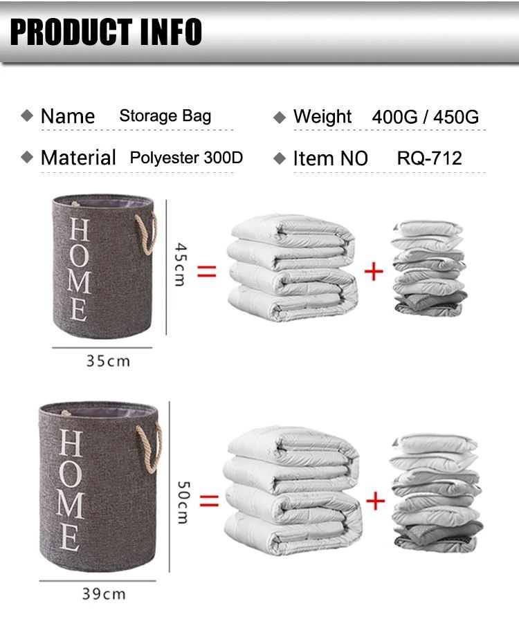 Home Collapsible Cylindrical Laundry Basket Home Collapsible Cylindrical Laundry Basket