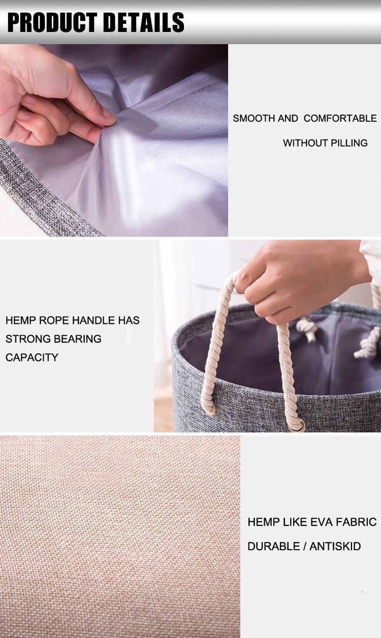 Home Collapsible Cylindrical Laundry Basket Home Collapsible Cylindrical Laundry Basket