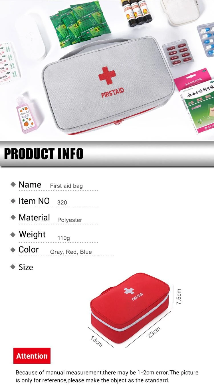 First Aid Bag with Compartments First Aid Bag with Compartments