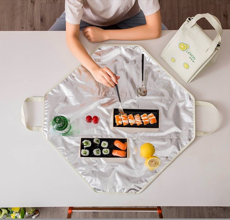 Foldable Lunch Bag for Daily Use and Travel