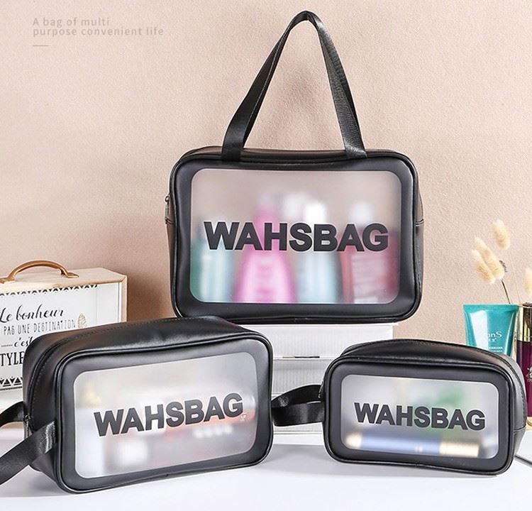 PVC Cosmetic Bag Three Piece Set