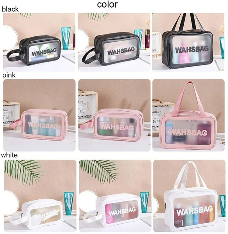 PVC Cosmetic Bag Three Piece Set PVC Cosmetic Bag Three Piece Set