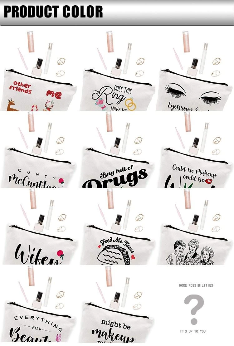 Cosmetic Gift Pouch Christmas Bag