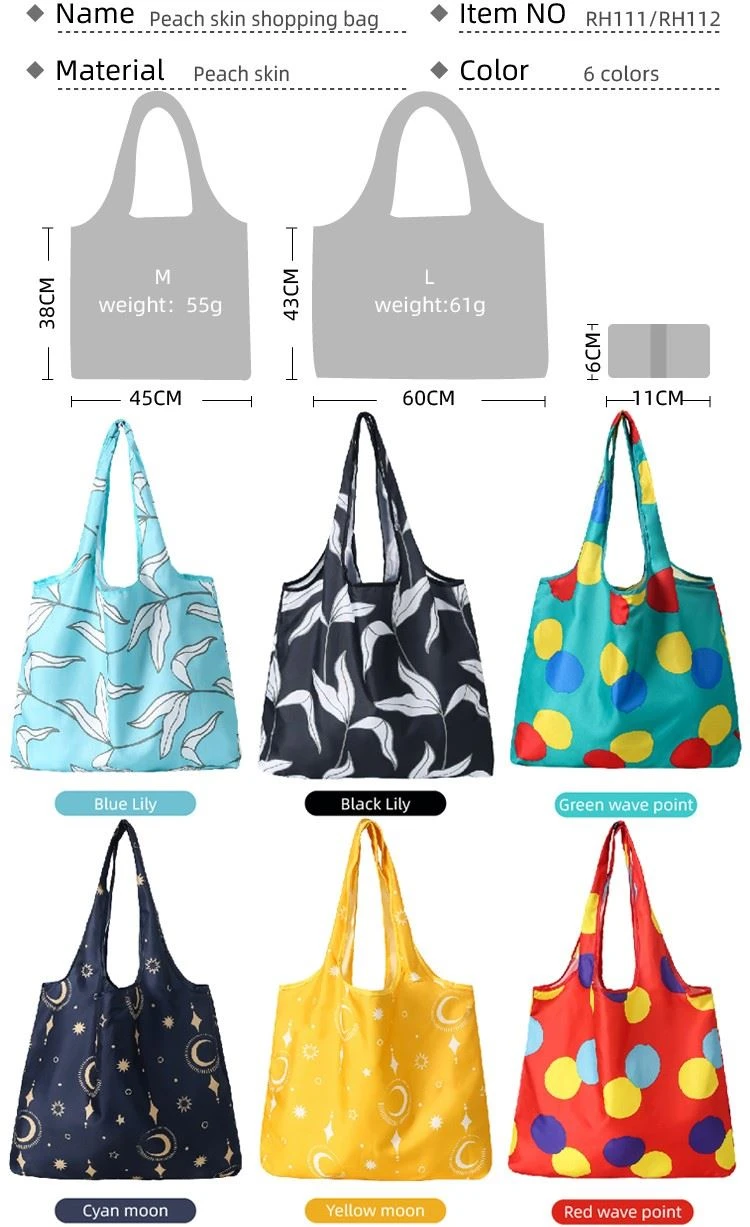 Foldable Eco Friendly Shopping Bags