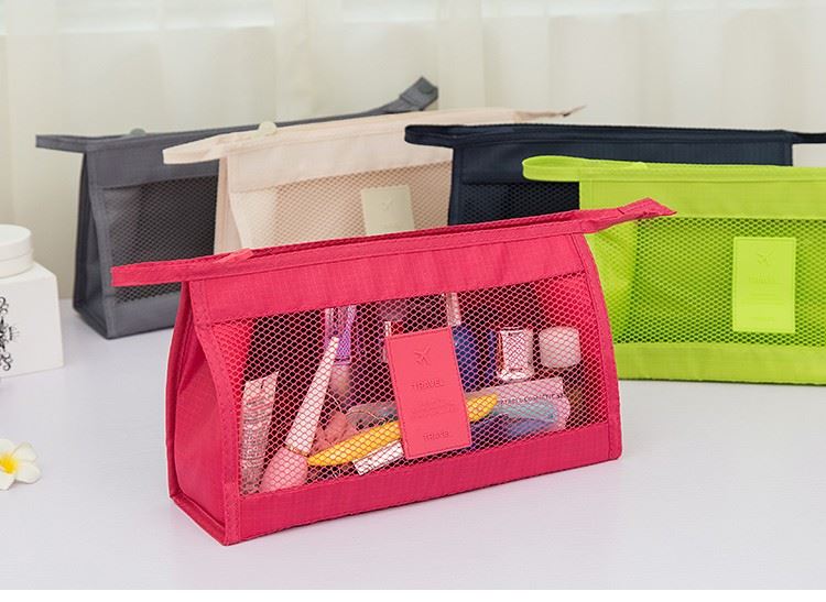 Lightweight Mesh Cosmetic Bag