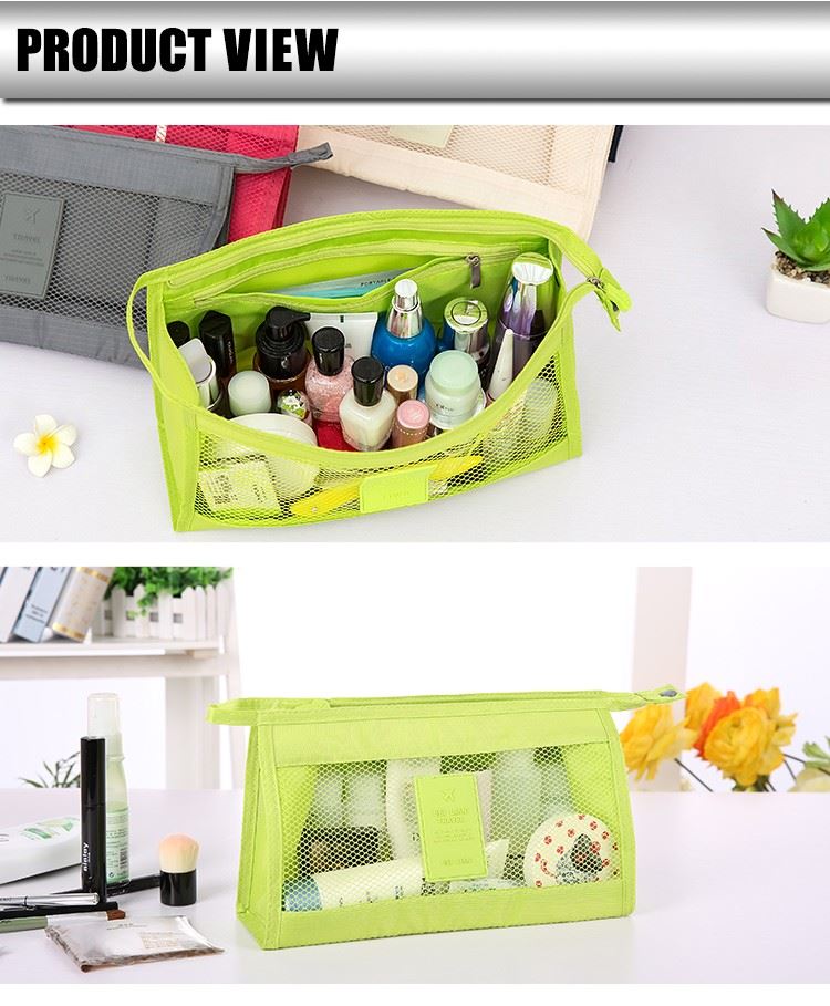 Lightweight Mesh Cosmetic Bag