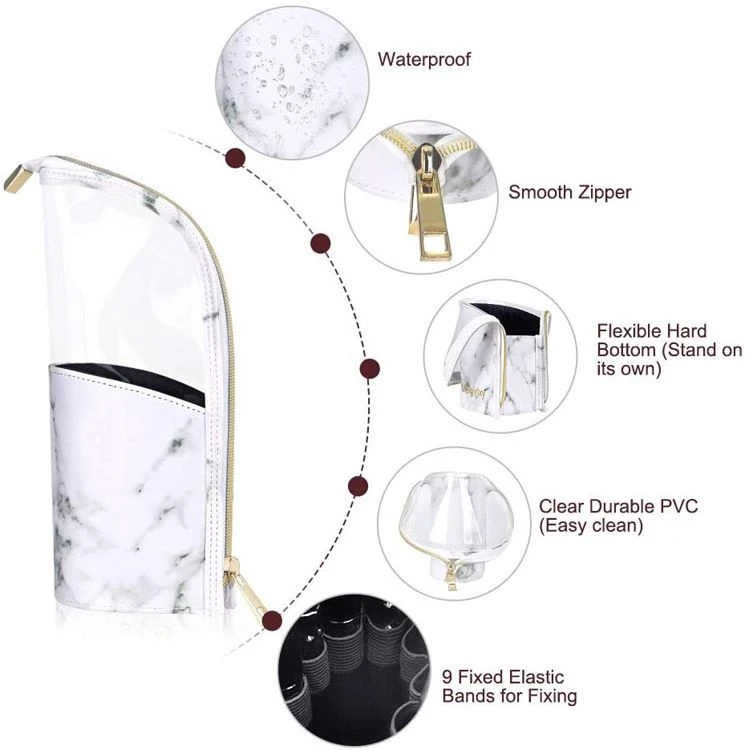 makeup brush organizer travel