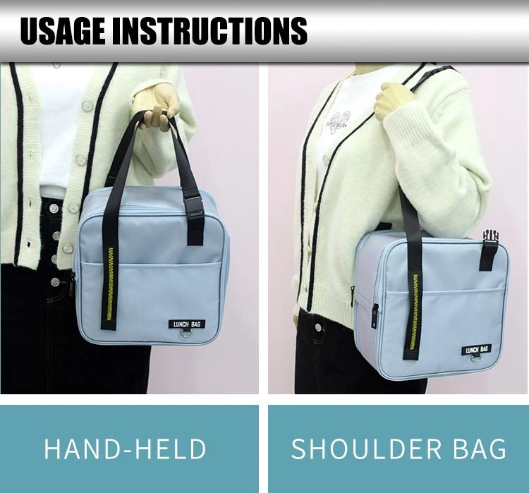 Divided Insulated Lunch Bag