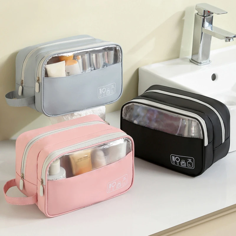 Two Layers Large Travel Toiletry Bag​