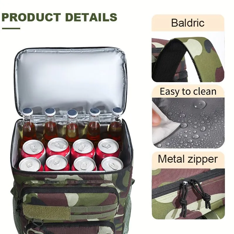 Camouflage Cool Bag Military Backpack
