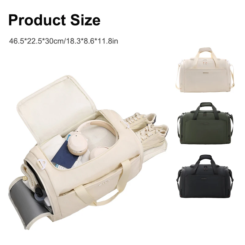 Gym Bag Duffel Bag Shoe Compartment