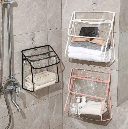 Transparent Waterproof Bathroom Hanging Bag