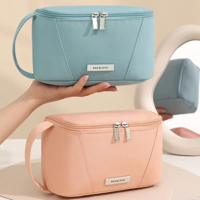 Large Opening Lightweight Travel Cosmetic Bag
