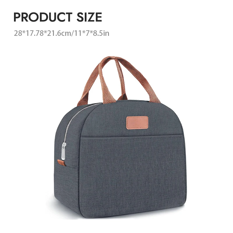 Oxford Lunch Bag Cooler Grey
