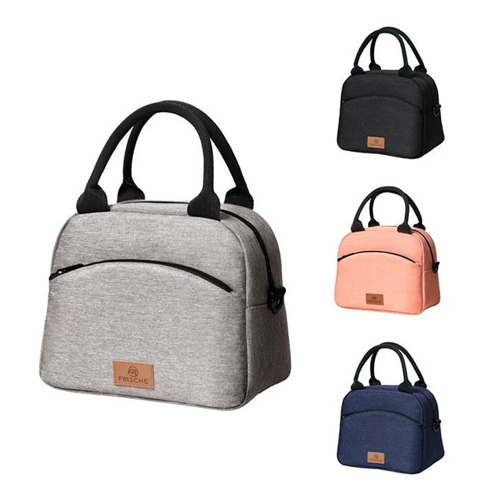 Large Opening Cooler Bag Portable Lunch Box Bag