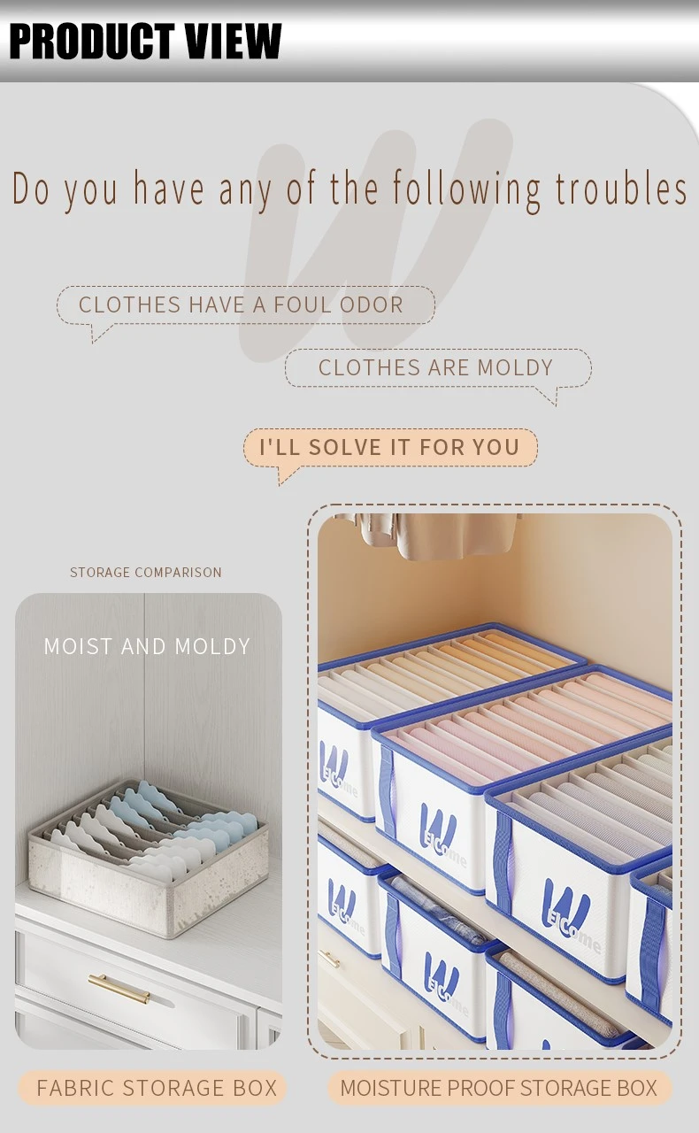 6/7/8/24 Grids Wardrobe Clothes Storage Box 6/7/8/24 Grids Wardrobe Clothes Storage Box