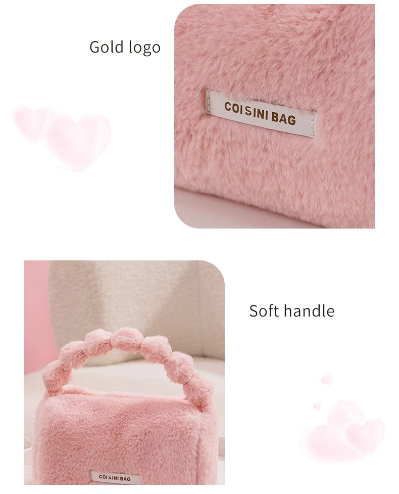 Furry Lovely Hand Bag Cosmetic4 Furry Lovely Hand Bag Cosmetic4