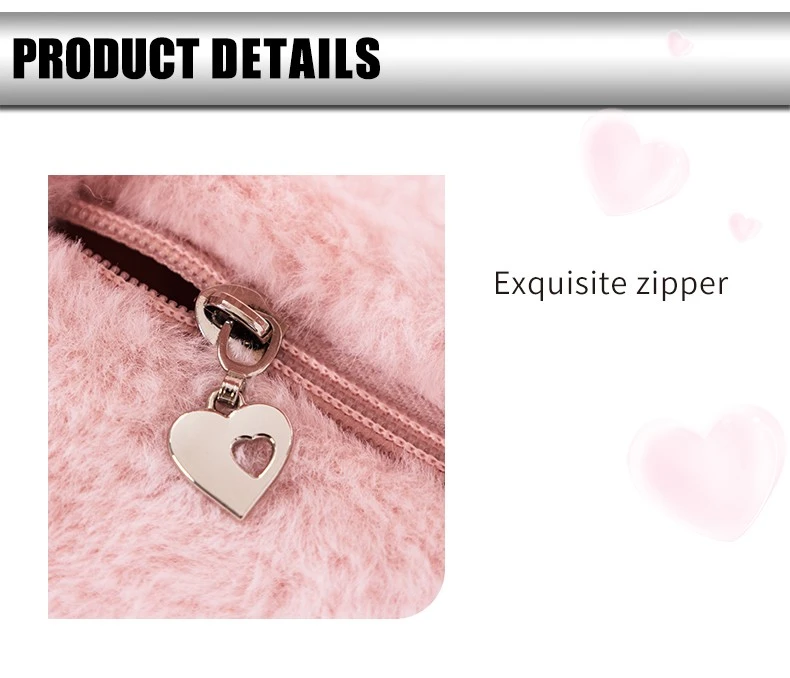 Furry Lovely Hand Bag Cosmetic3 Furry Lovely Hand Bag Cosmetic3