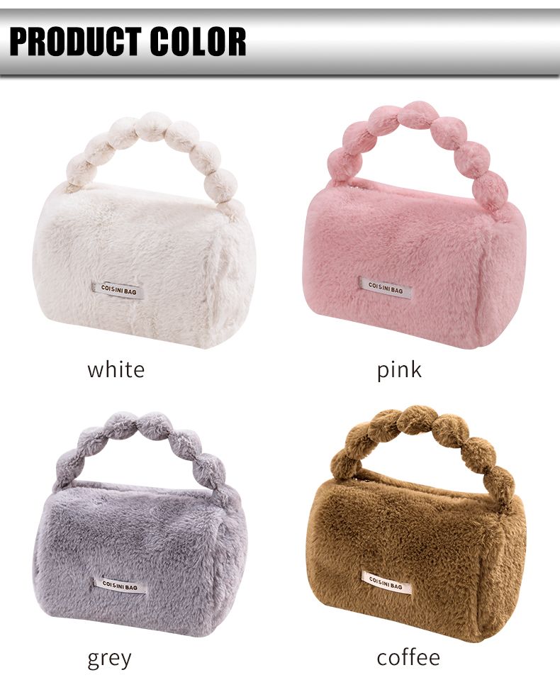 Furry Lovely Hand Bag Cosmetic2 Furry Lovely Hand Bag Cosmetic2
