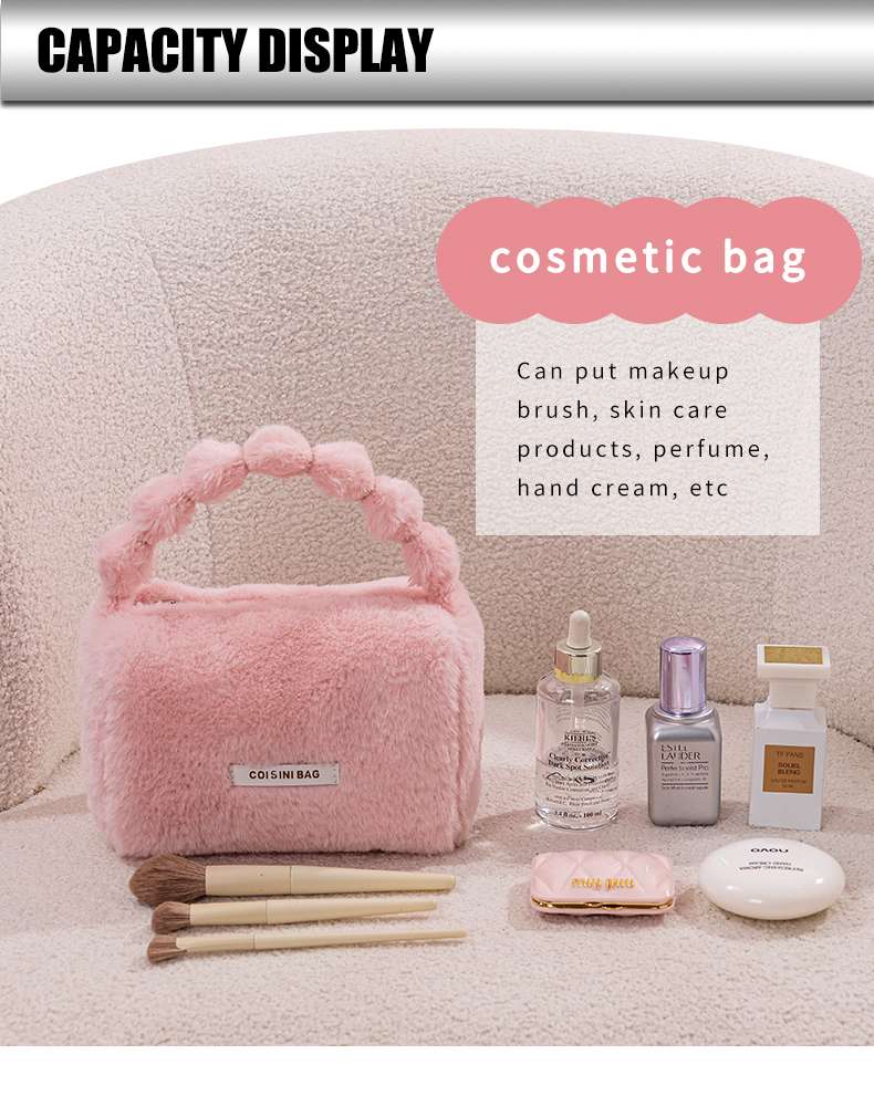 Furry Lovely Hand Bag Cosmetic5 Furry Lovely Hand Bag Cosmetic5