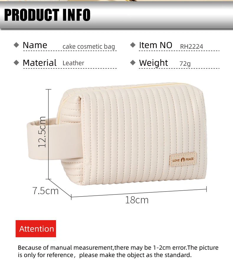 Pu Leather Makeup Bag Organize2