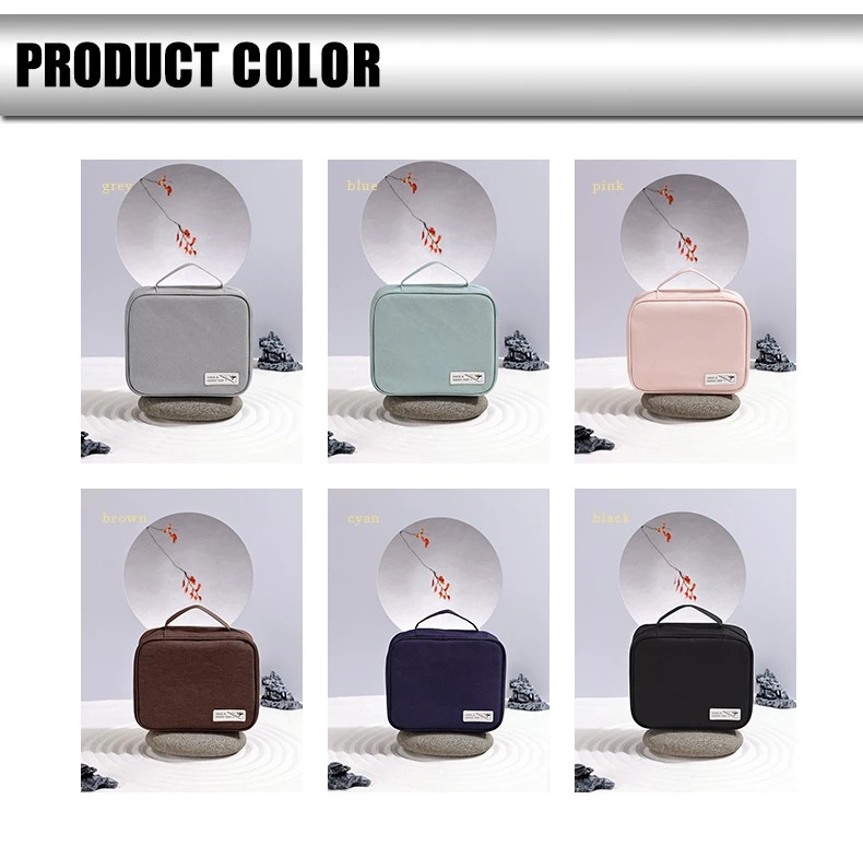 Square Zipper Style Cosmetic 7 Square Zipper Style Cosmetic 7
