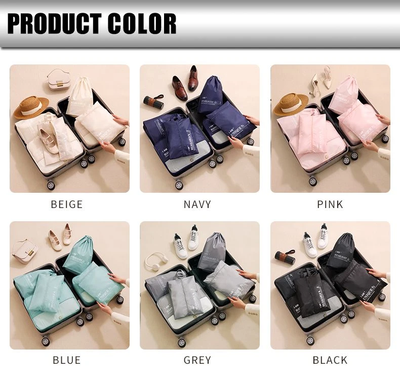 7pcs Travel Bag Set Organizer 3 7pcs Travel Bag Set Organizer 3