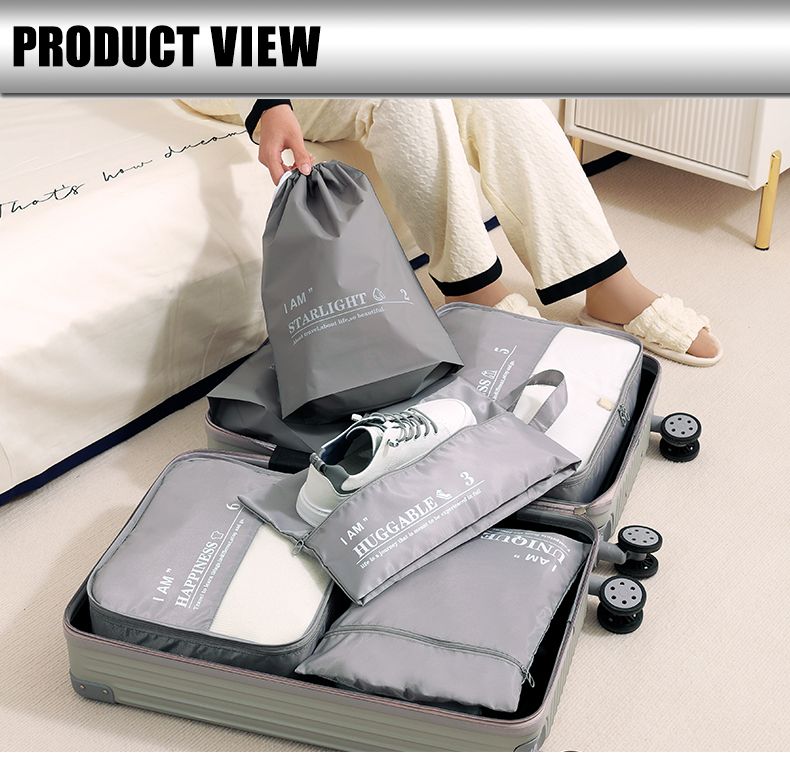 7pcs Travel Bag Set Organizer 6 7pcs Travel Bag Set Organizer 6