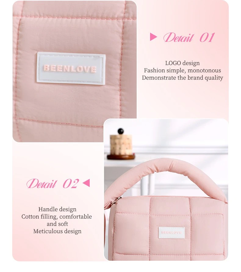 Puffer Cosmetic Bag Quilted8 Puffer Cosmetic Bag Quilted8