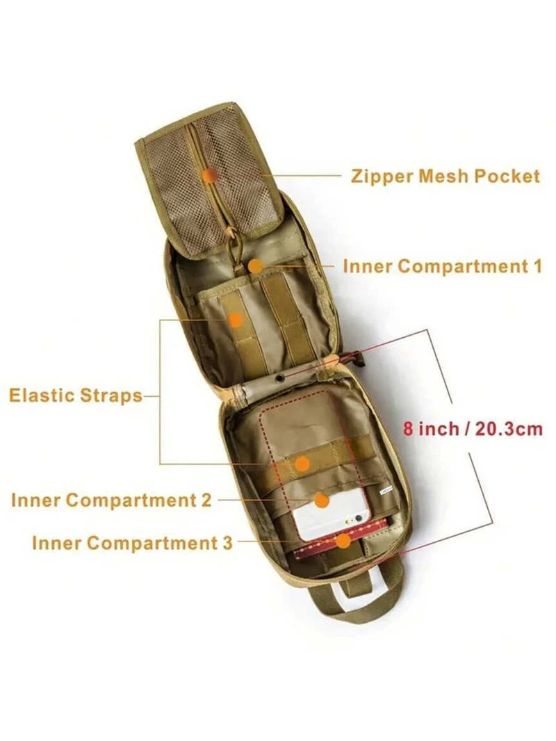 Medical First Aid IFAK Pouch Medical Bag Medical First Aid IFAK Pouch Medical Bag