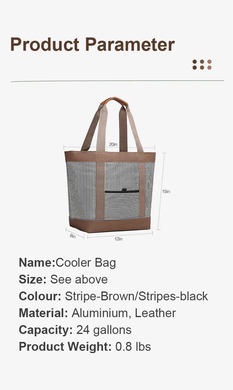 Insulated Cooler Bag Large Lunch Bag Insulated Cooler Bag Large Lunch Bag