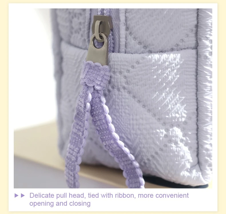 Cotton Quilted Makeup Bag9