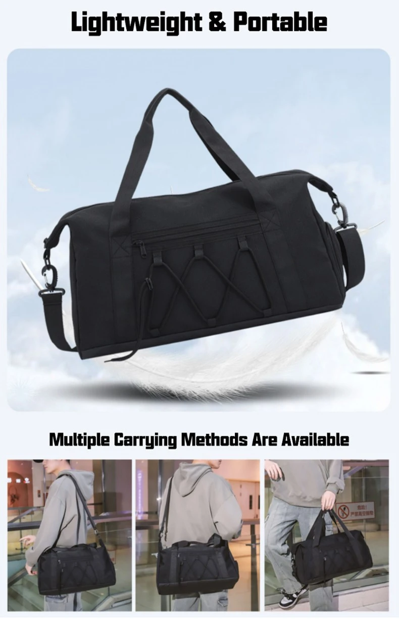 Gym Bag With Shoe Compartment 9