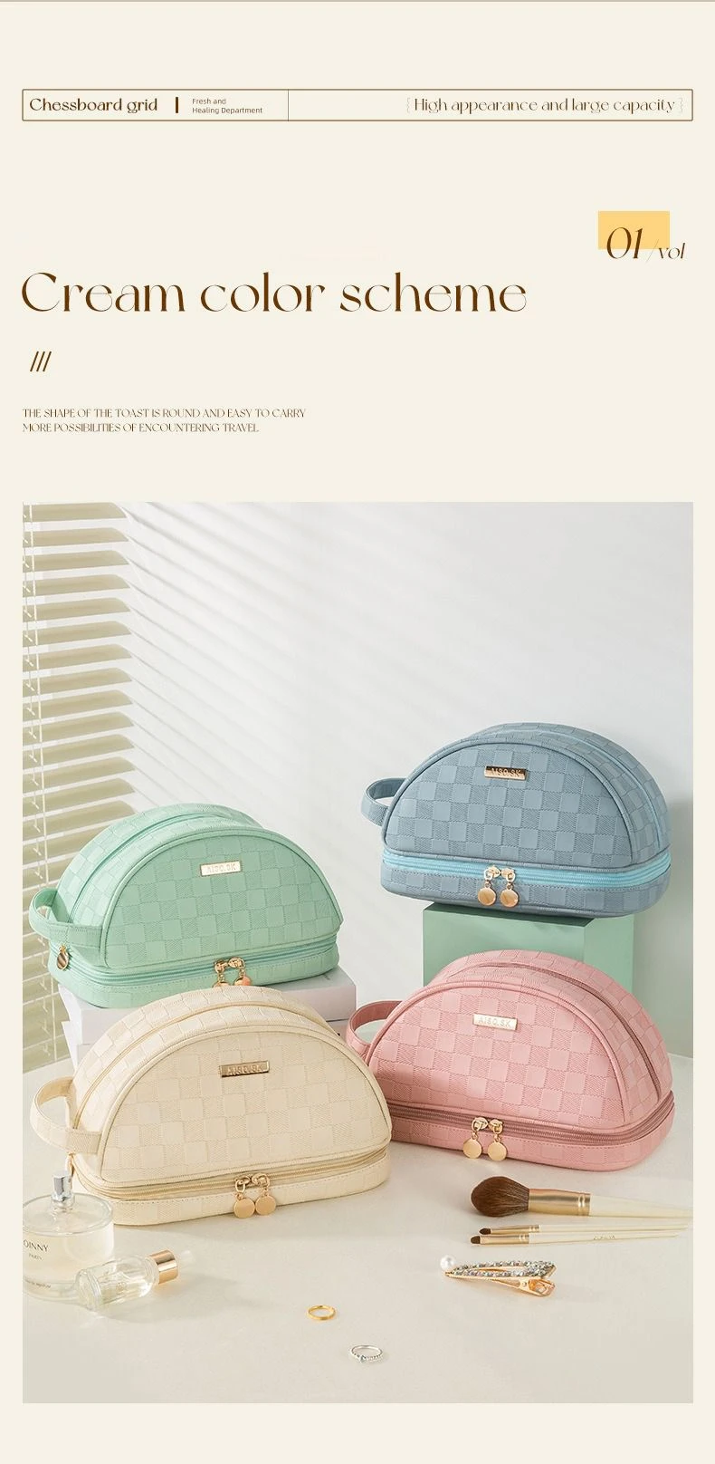 Checkerboard Bag Portable4 Checkerboard Bag Portable4