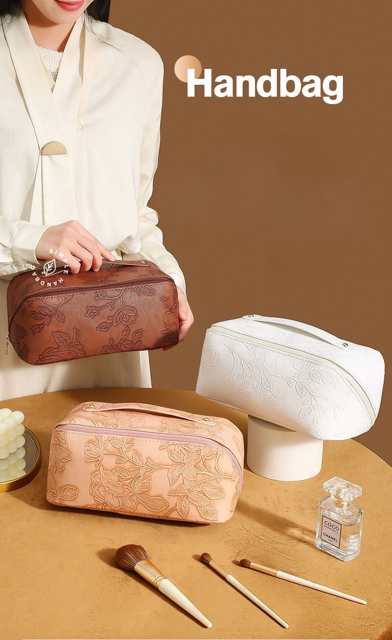 Leather Makeup Bag1 Leather Makeup Bag1