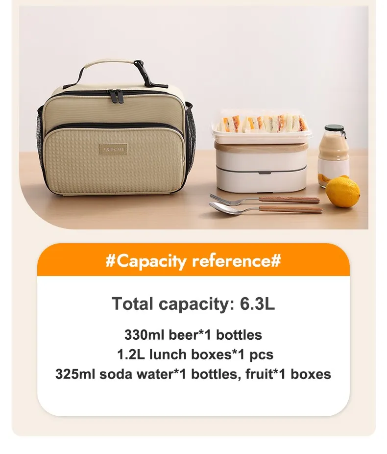 Exquisite lunch bag for women 9