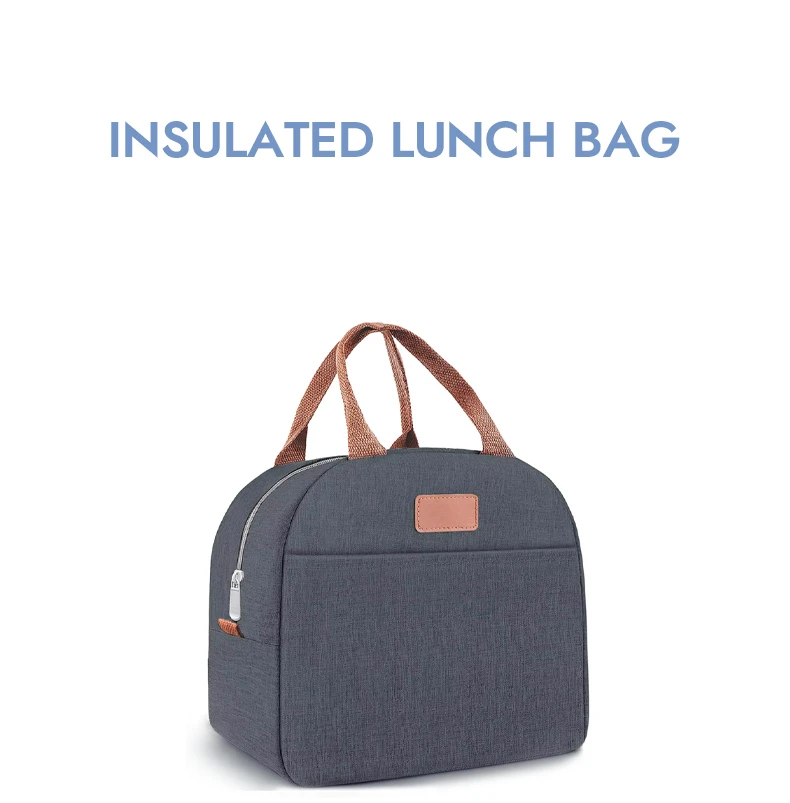 Oxford Lunch Bag Cooler Grey1