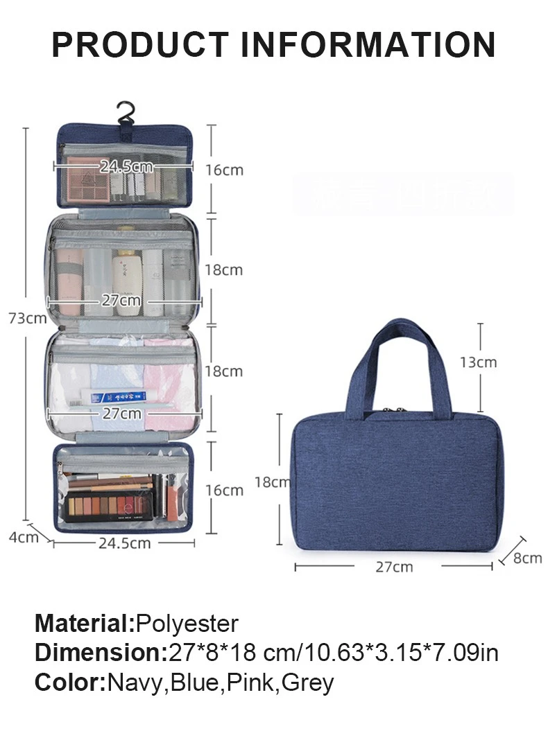 Mens Hanging Travel Toiletry2 Mens Hanging Travel Toiletry2