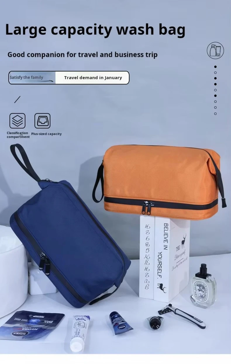 2 Layers Toiletries Travel Bag1