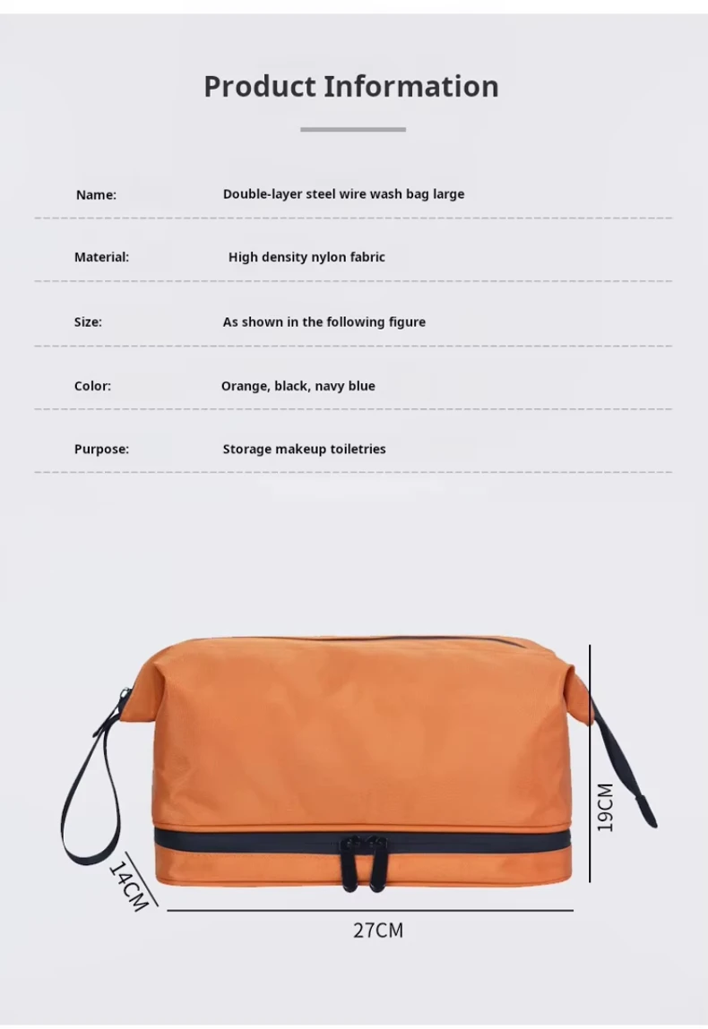 2 Layers Toiletries Travel Bag4