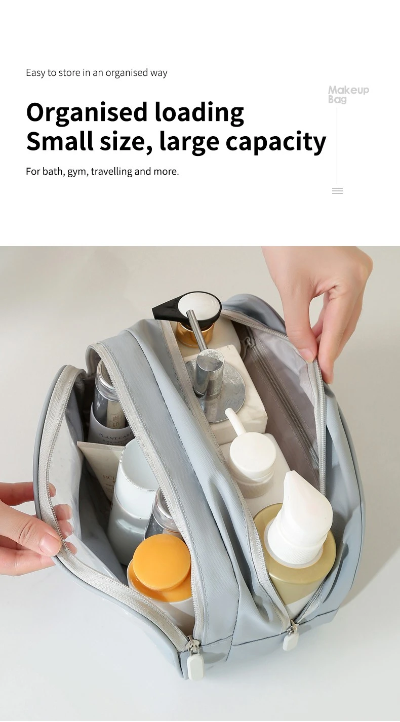 2 Layers Large Travel Toiletry3 2 Layers Large Travel Toiletry3