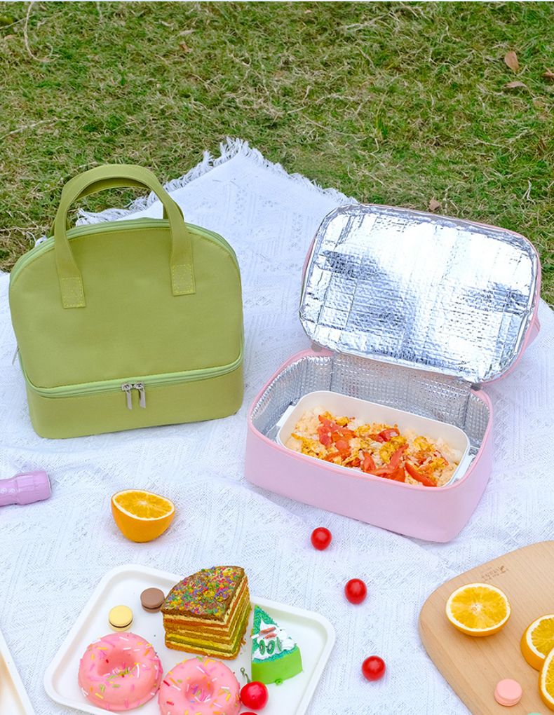 Color Burst Dual-Layer Lunch Bag Color Burst Dual-Layer Lunch Bag
