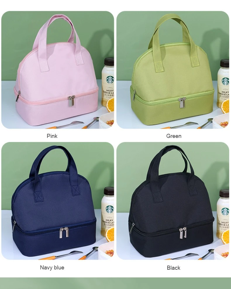 ColorBurst Dual-Layer Lunch Bag