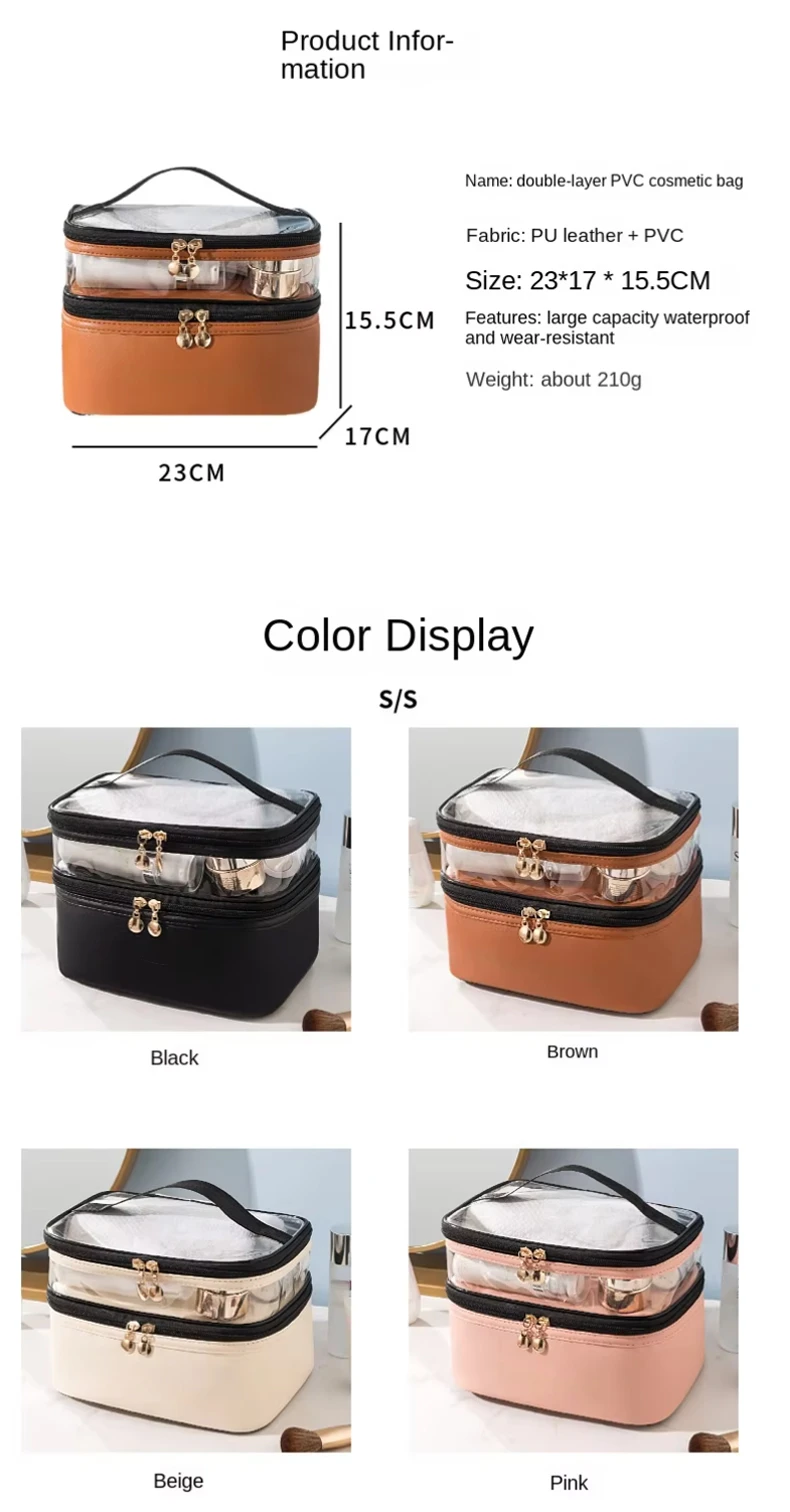 Double-Layer Cosmetic Bag 5